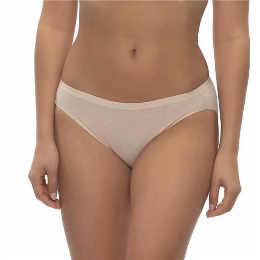 Felina Womens Organic Cotton Stretch Bikini, 6-pack (Multı, Small) - Picture 2 of 3